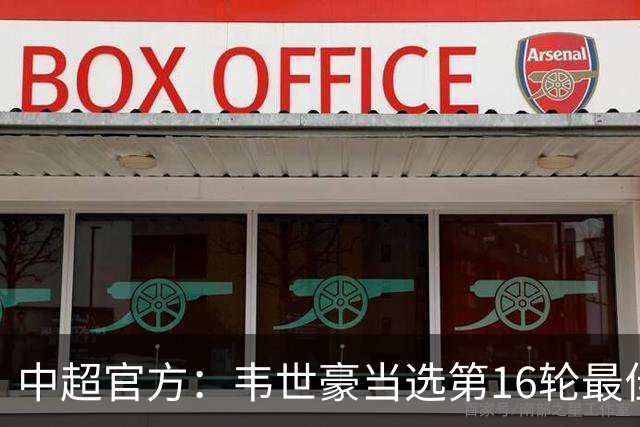 中超官方：韦世豪当选第16轮最佳球员 梅开二度补时绝杀